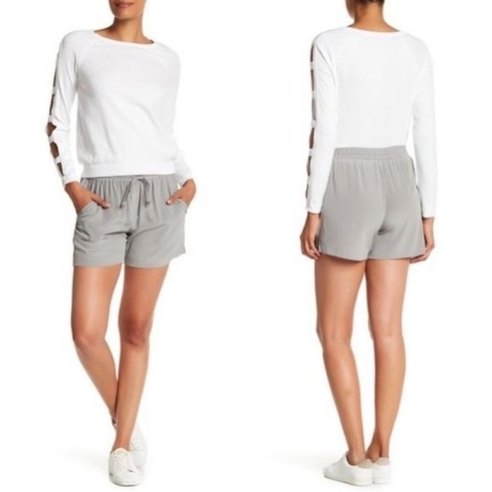 Acrobat Gray Drawstring Lounge Shorts